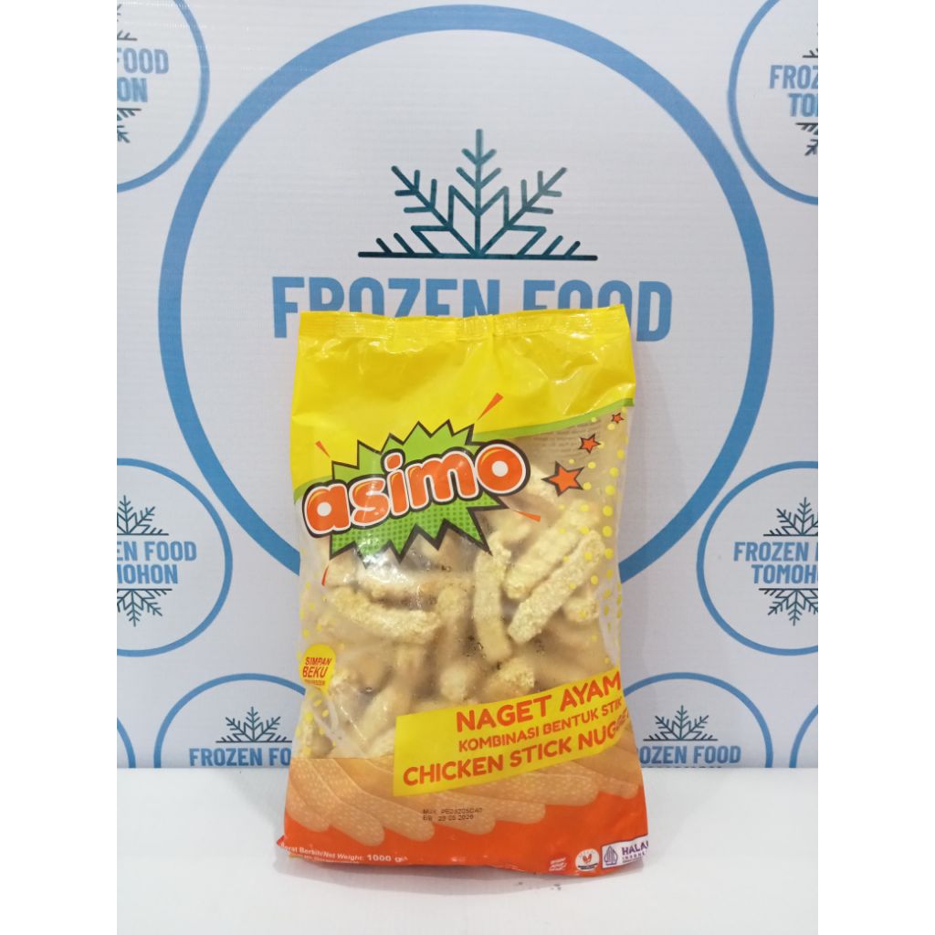 

Asimo Nugget Ayam Stick 1000gr - Frozen Food Tomohon