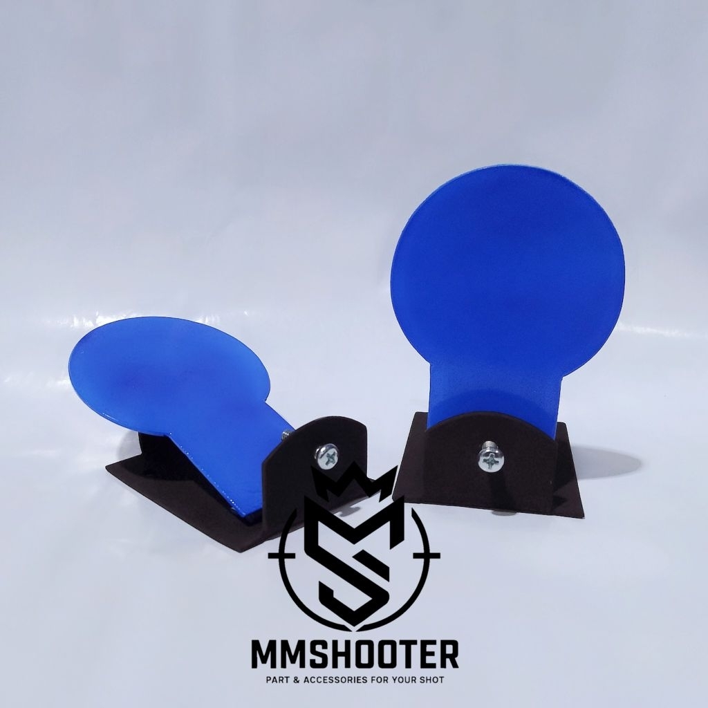 drop pin plate target AA IPSC 7cm