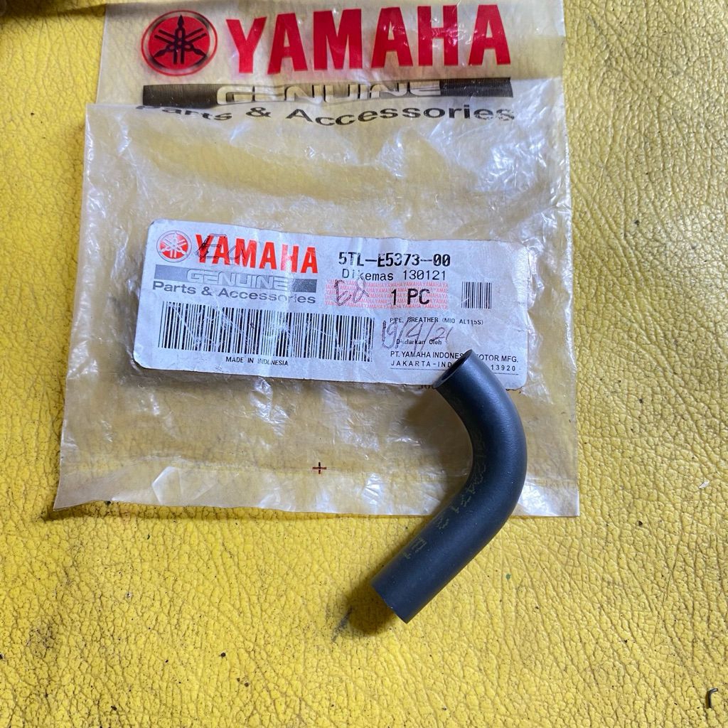 pipa breather selang hawa mesin Yamaha Mio sporty Mio smile original ygp