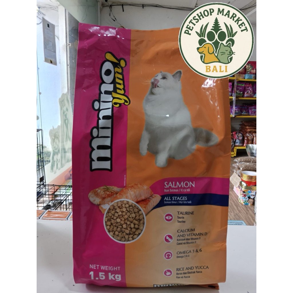 Minino Yum Salmon 1.5 Kg