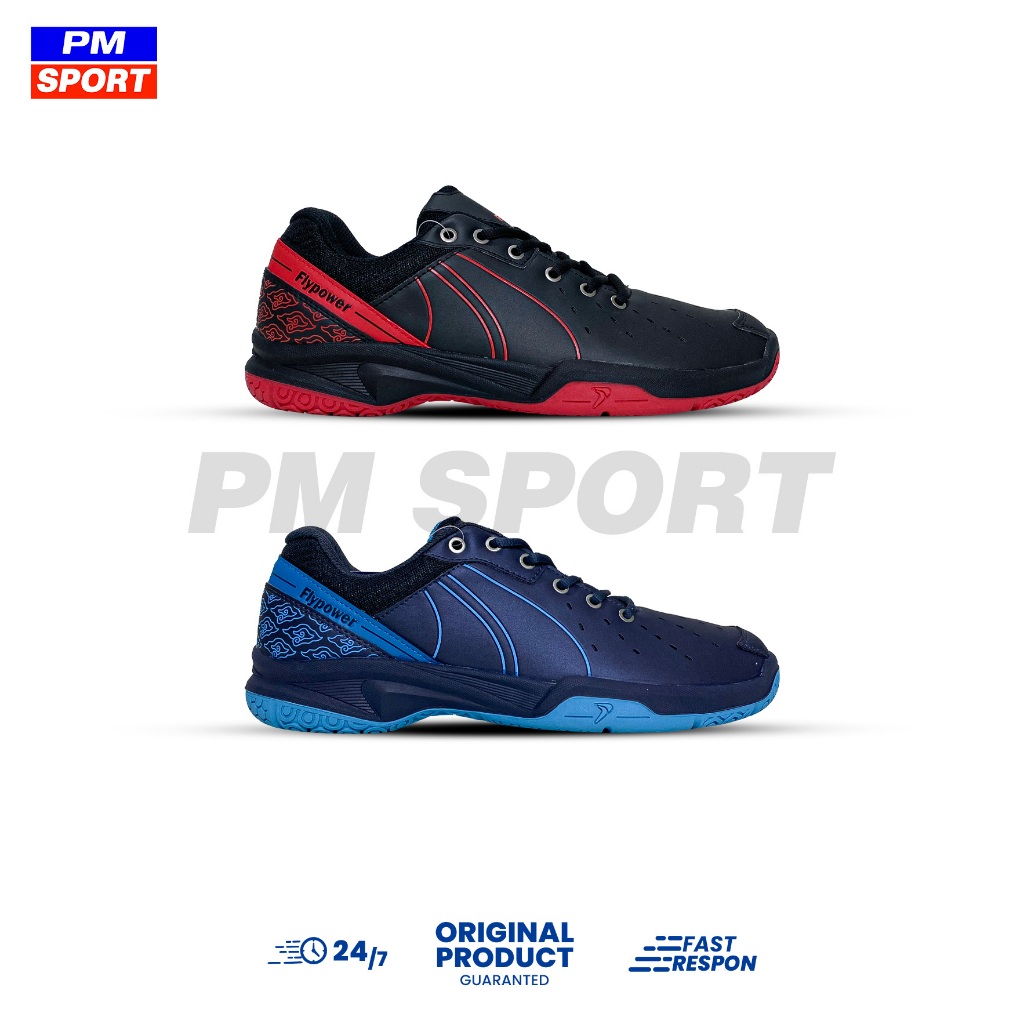SEPATU BADMINTON FLYPOWER PLAOSAN 09 PLAOSAN09 JUNIOR JR ANAK ANAK KIDS ORIGINAL