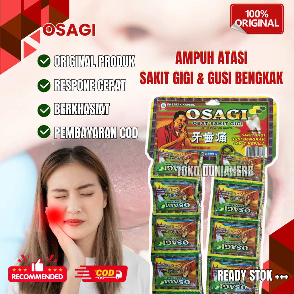 

Osagi (Hijau) 1 Hanger Original Asli