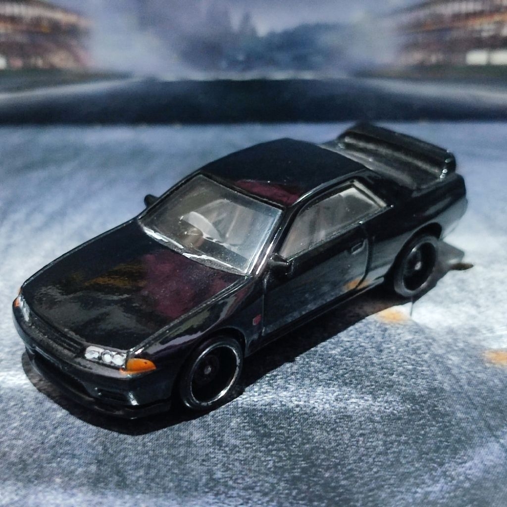 diecast hotwheels hot wheels  hw diecast replika nissan skyline gt-r bnr32 R32 hitam loose