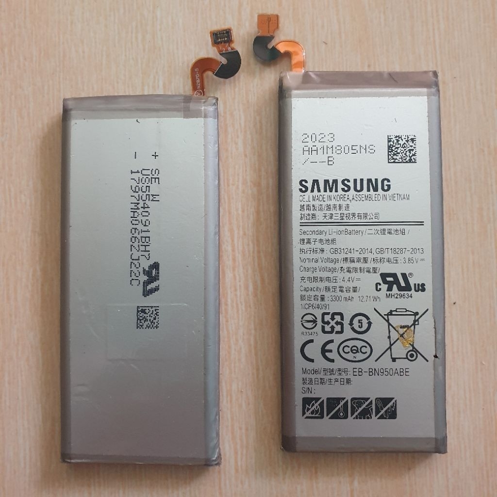 Batrei EB-BN950ABE Batre Samsung Note 8 / SM-N950F Original Batrai Samsung Note 8 / SM-N950F Baterai