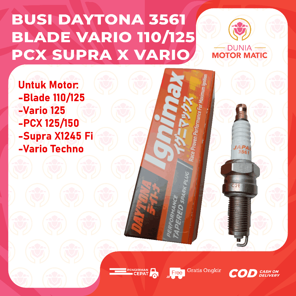 BUSI DAYTONA RACING RX KING RXS F1 FIZR TORNADO DAYTONA IGNIMAX 3563