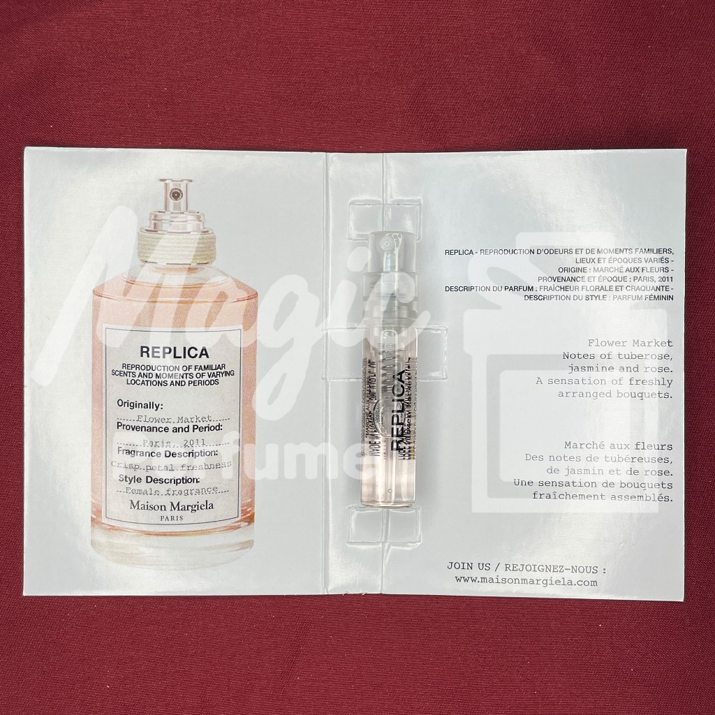Flower Market, 2012 Tester Parfum 1.5ml Wewangian Parfum Botol/Sampel Parfum/Vial Parfum Original