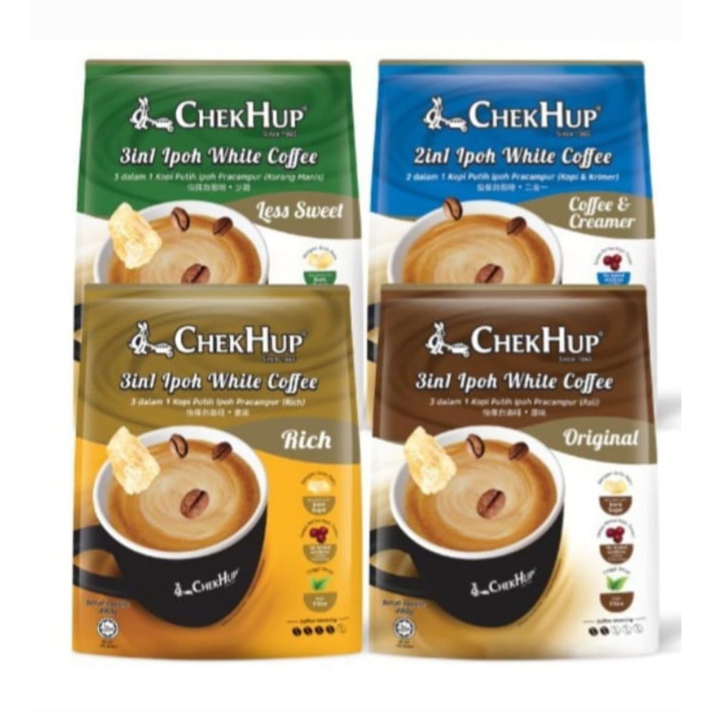 

Chek Hup 3in1 Ipoh White Coffee malaysia