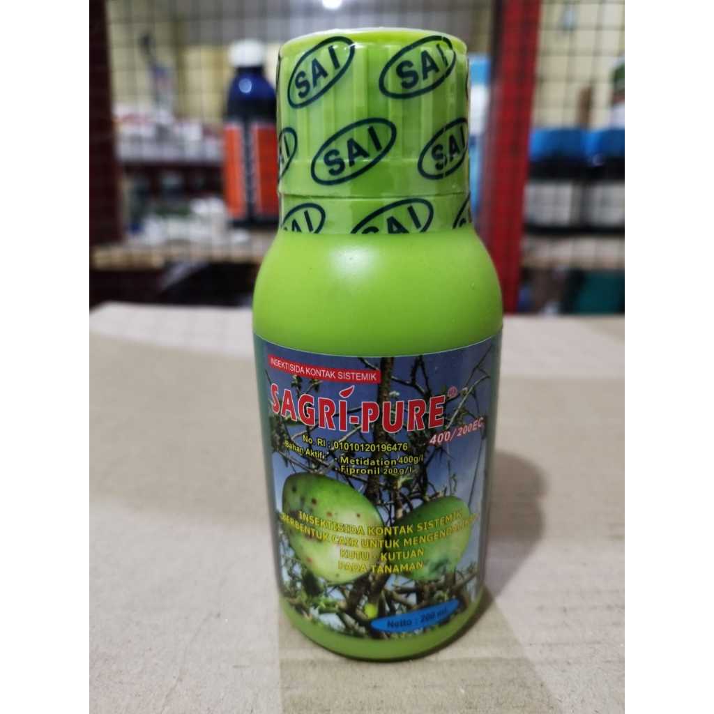

SAGRI-PURE 400/200EC 200ml INSEKTISIDA mengendalikan kutu kutuan pada tanaman