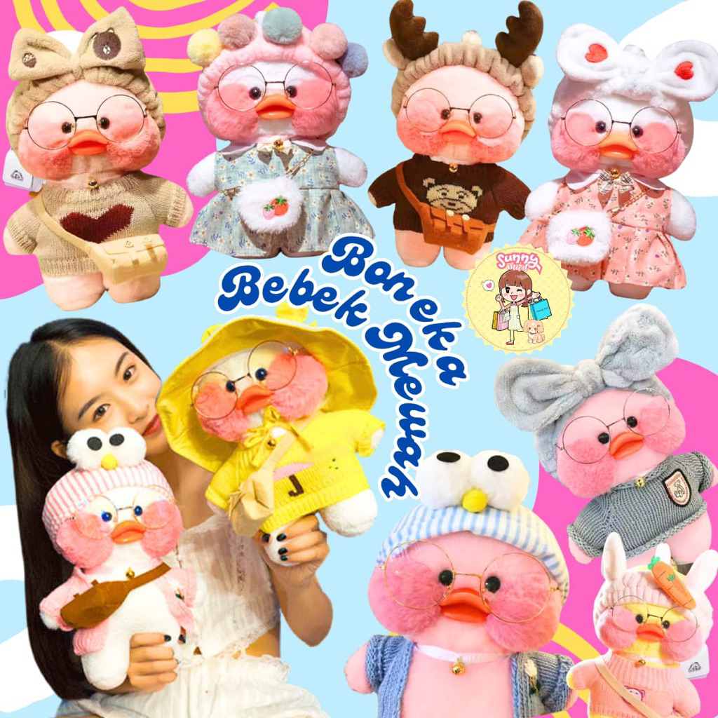 Boneka Bebek Boneka Fanfan Chuu BLACK EDITION READY STOCK 30cm MODEL TOPI HITAM Boneka Bebek Lanlanf