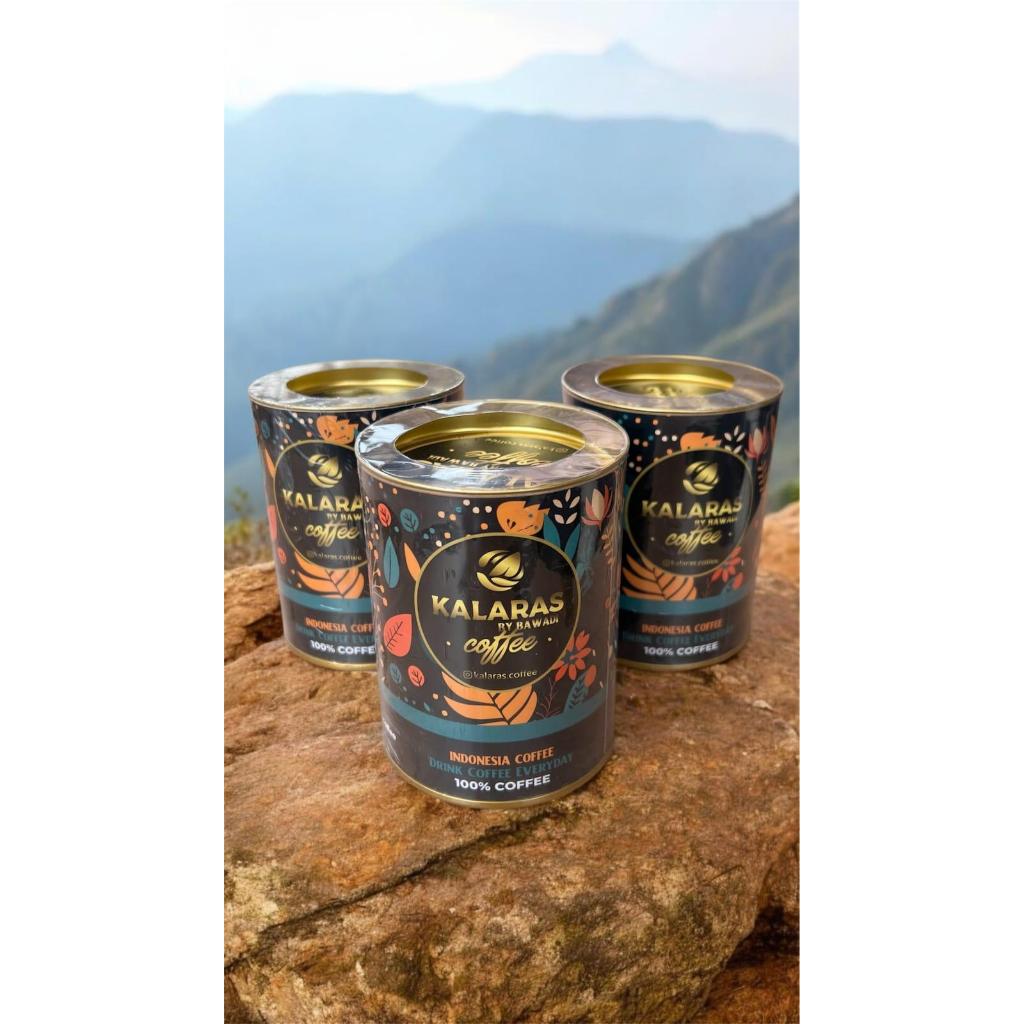 

Kalaras Coffee by Bawadi Kaleng isi 100gr