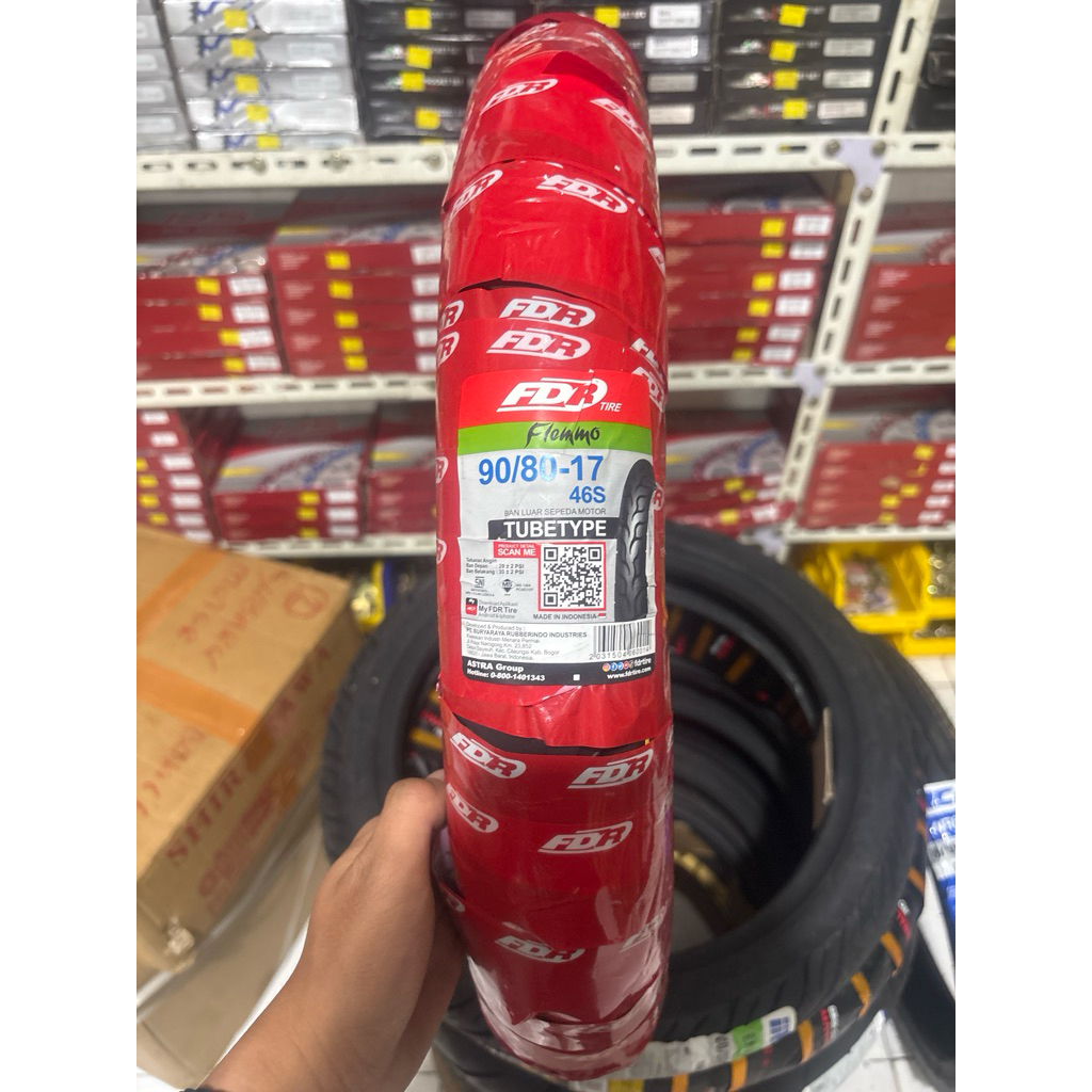 FDR FLEMMO 90/80 RING 17 TUBETYPE