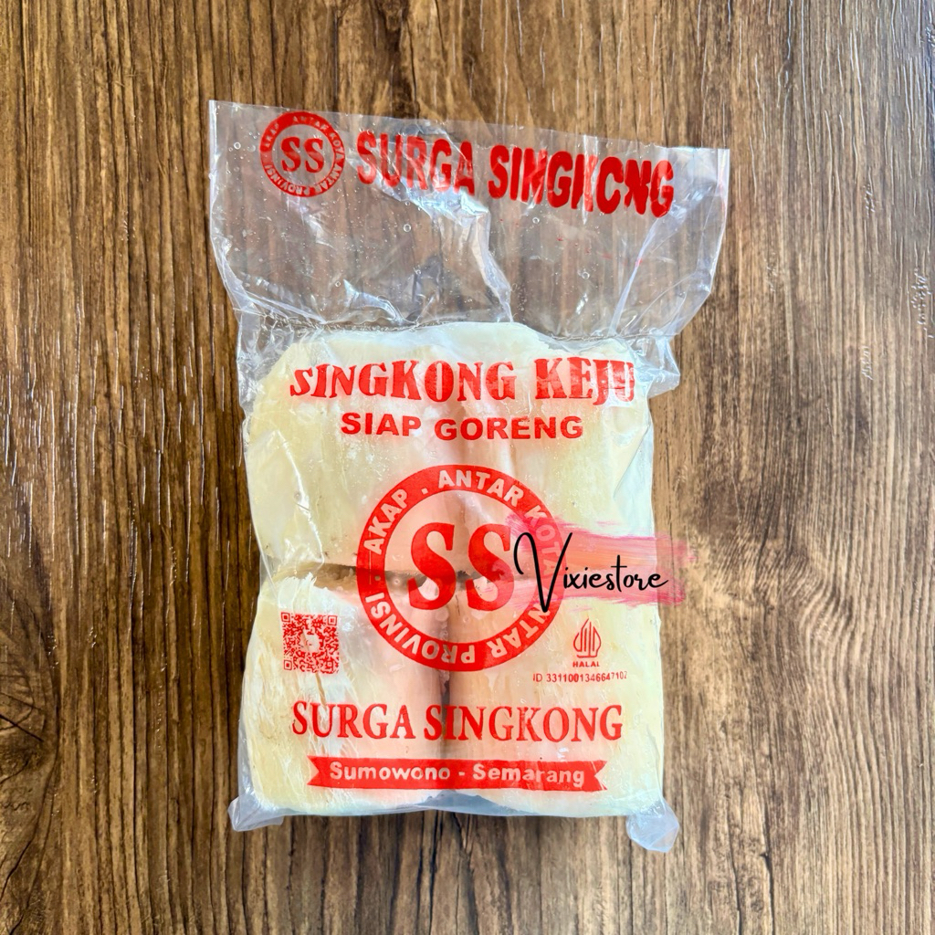 

Surga Singkong Keju Goreng Renyah Beku 300gr