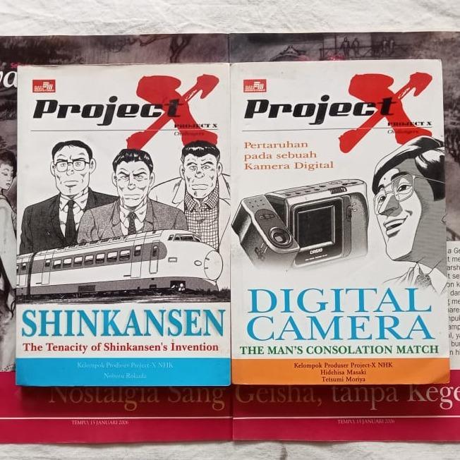Project X Shinkansen & Camera Digital (Komik)