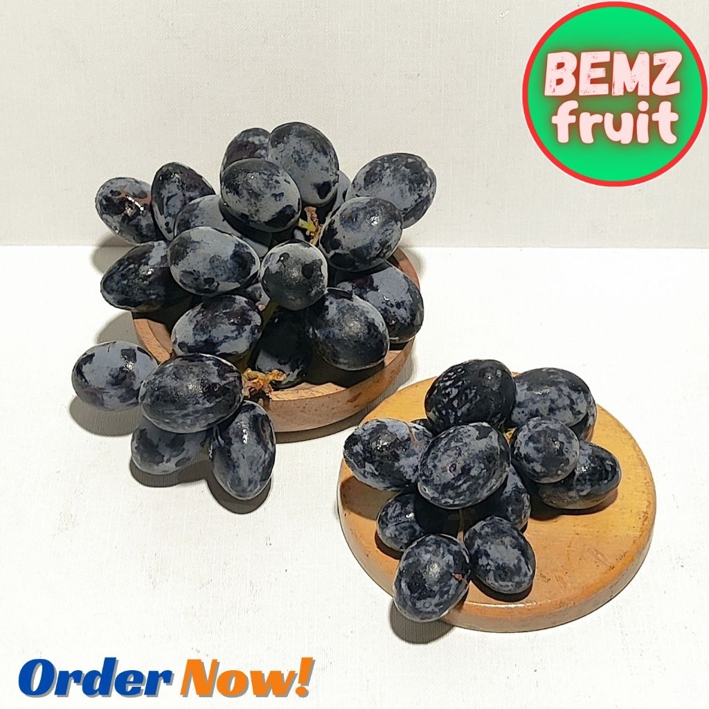 

Anggur Hitam Sedlles non biji Manis 500 Gram