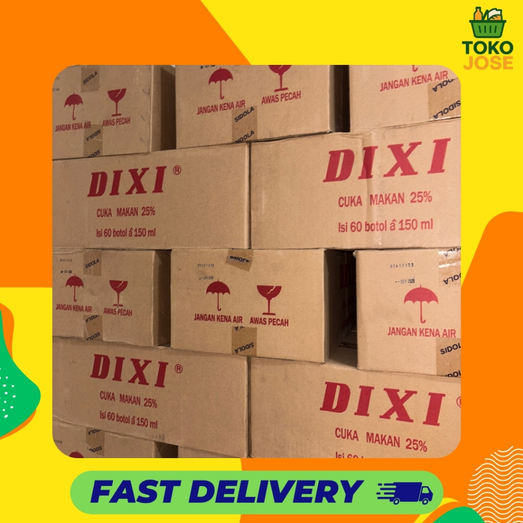 

DIXI Cuka Makan 150ml (1 Karton, 60 Pcs/Botol)