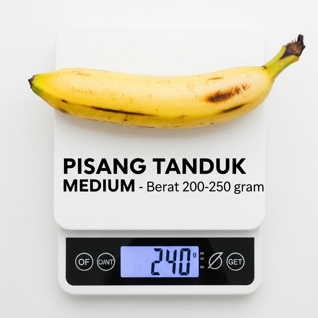 

1 PCS Pisang Tanduk Medium 200–250gr | Pisang Tanduk Goreng & Kolak | Fresh Langsung Kebun