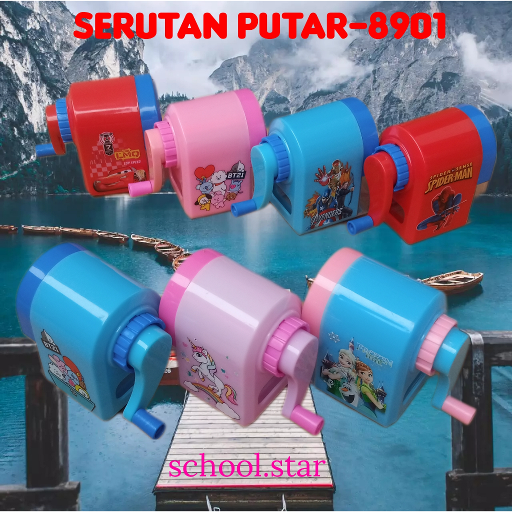 

SERUTAN PENSIL / RAUTAN PUTAR / RAUTAN MEJA