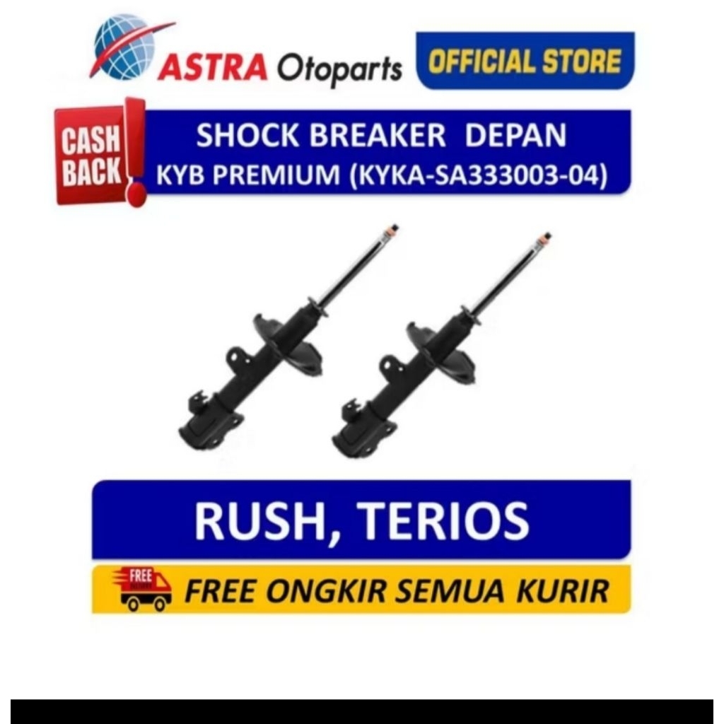 SHOCK DEPAN TERIOS & RUSH  2007-2017 KYB ORIGINAL MURAH