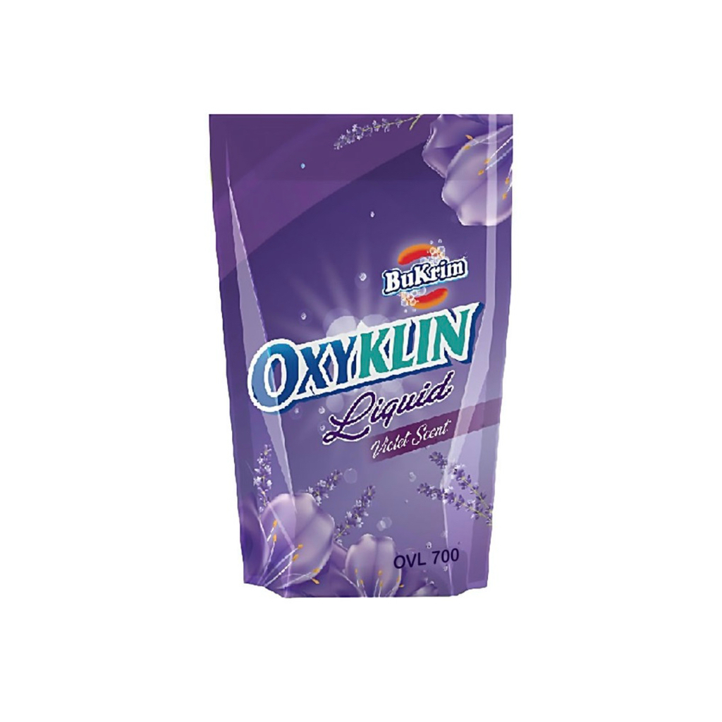 Bukrim Oxyklin Deterjen Cair Violet Refill 700 ml