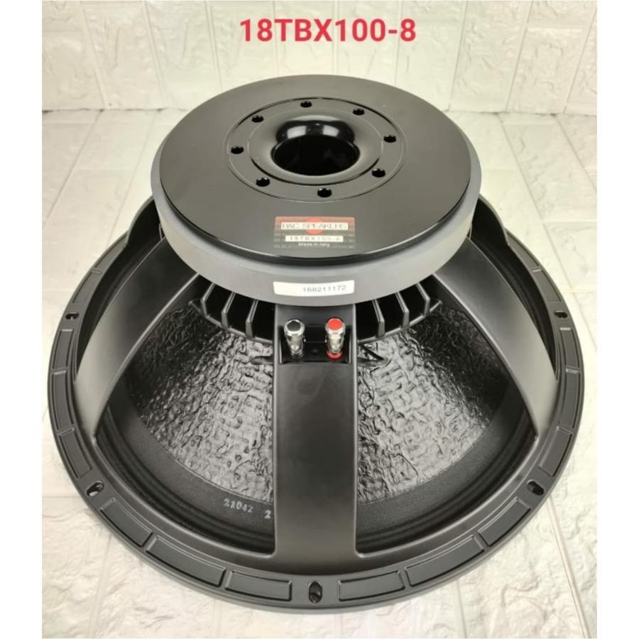 (PETI KAYU) SPEAKER COMPONENT B&C 18TBX100 / 18 TBX 100 / 18 TBX100 - IMPORT CHINA - HITAM