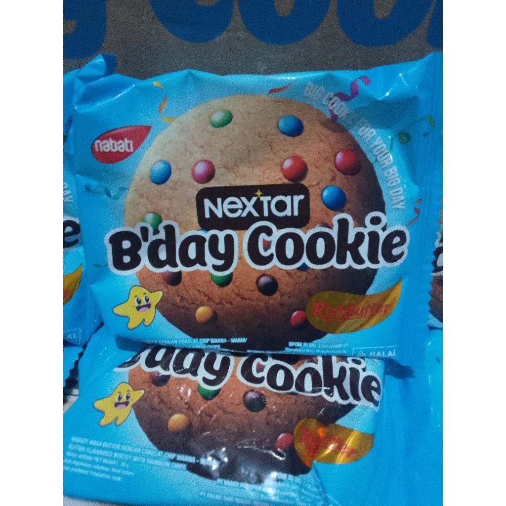 

B'day Cookie(1pak isi 10pcs)