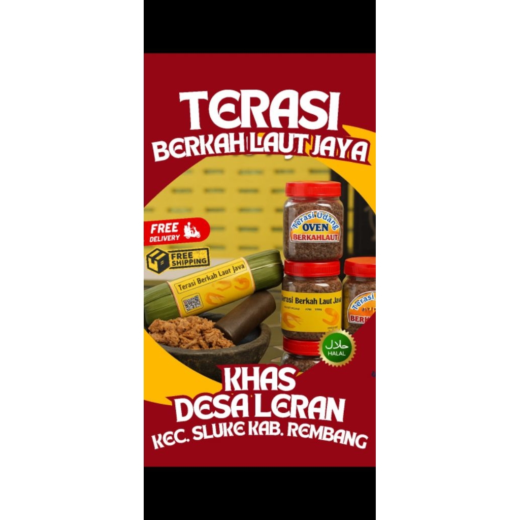 

terasi berkah laut jaya 2pcs btang dan oven