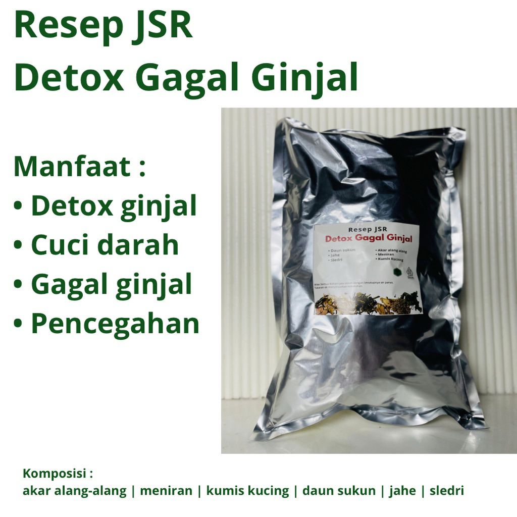 DETOX GINJAL | UNTUK GAGAL GINJAL