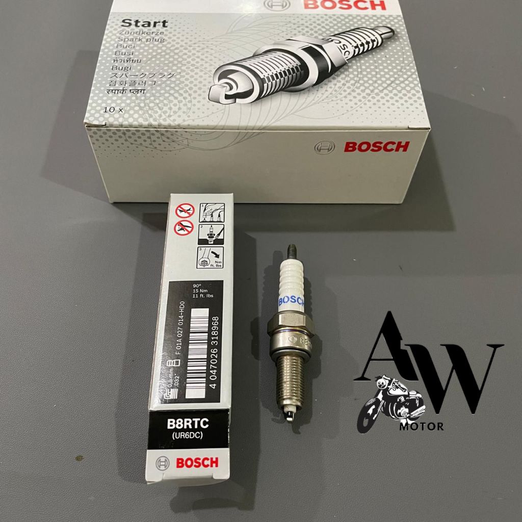 BUSI BOSCH UR6DC (CPR6EA) Untuk Motor Karisma Supra X 125 Blade Beat Thunder