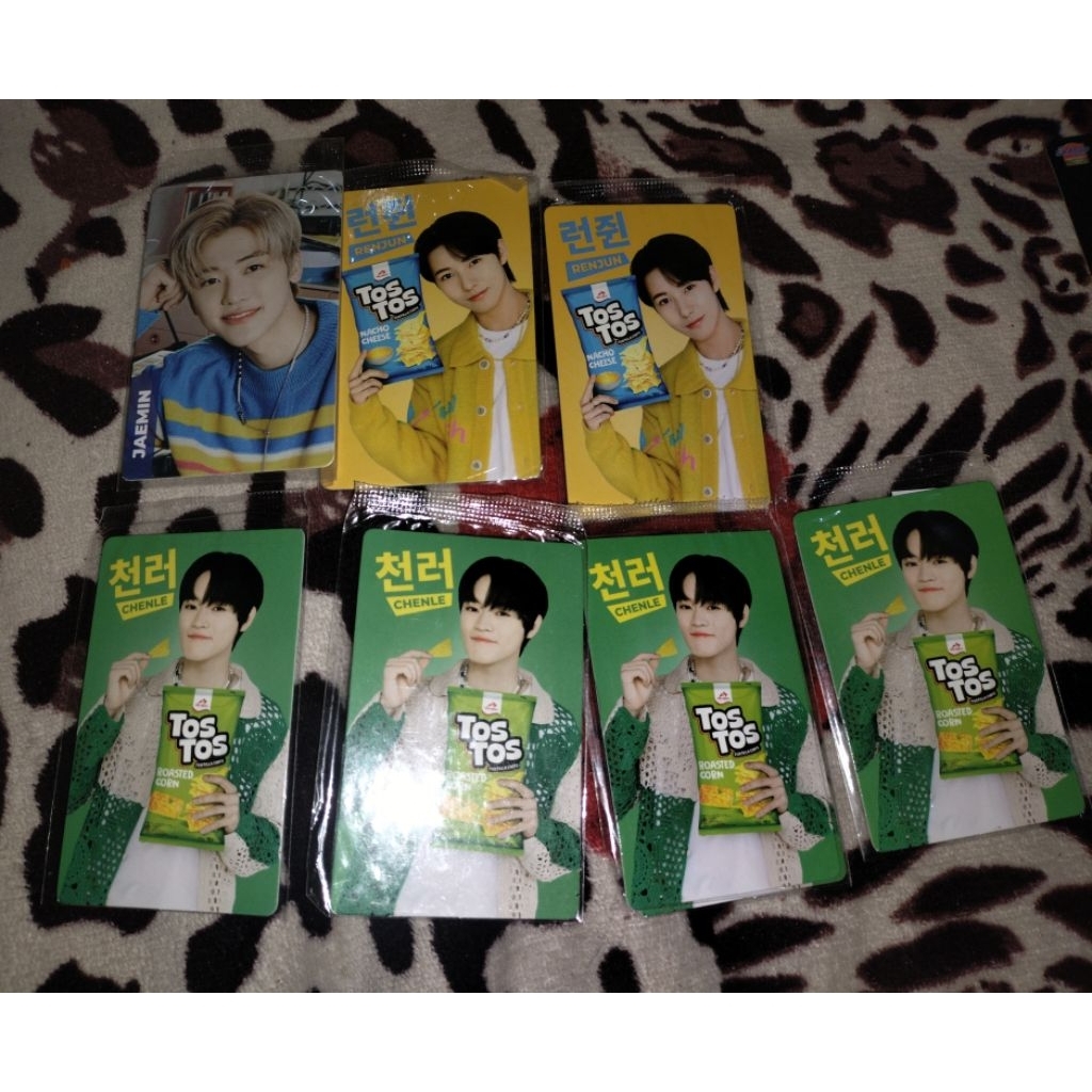 PC Official TosTos x NCT Dream V1 V2 Jaemin Renjun Chenle