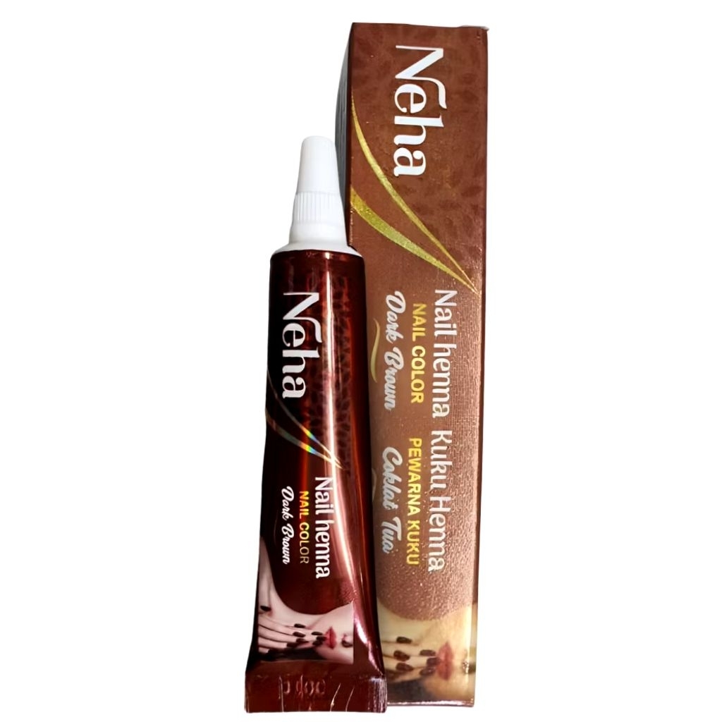 Neha Henna kuku pasta instant langsung pakai awet nail art kuteks cair
