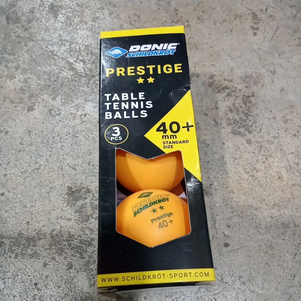 bola pingpong donic prestige isi 3 ori
