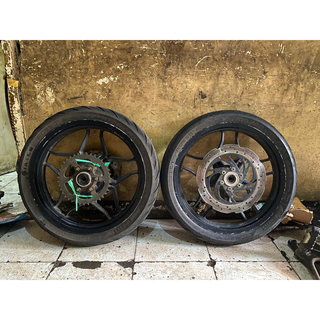velg set yamaha xabre ori cabutan