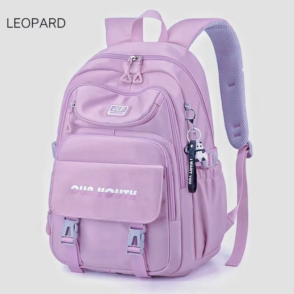 Tas ransel wanita polos tas simple termurah tas sekolah remaja tas SD SMP