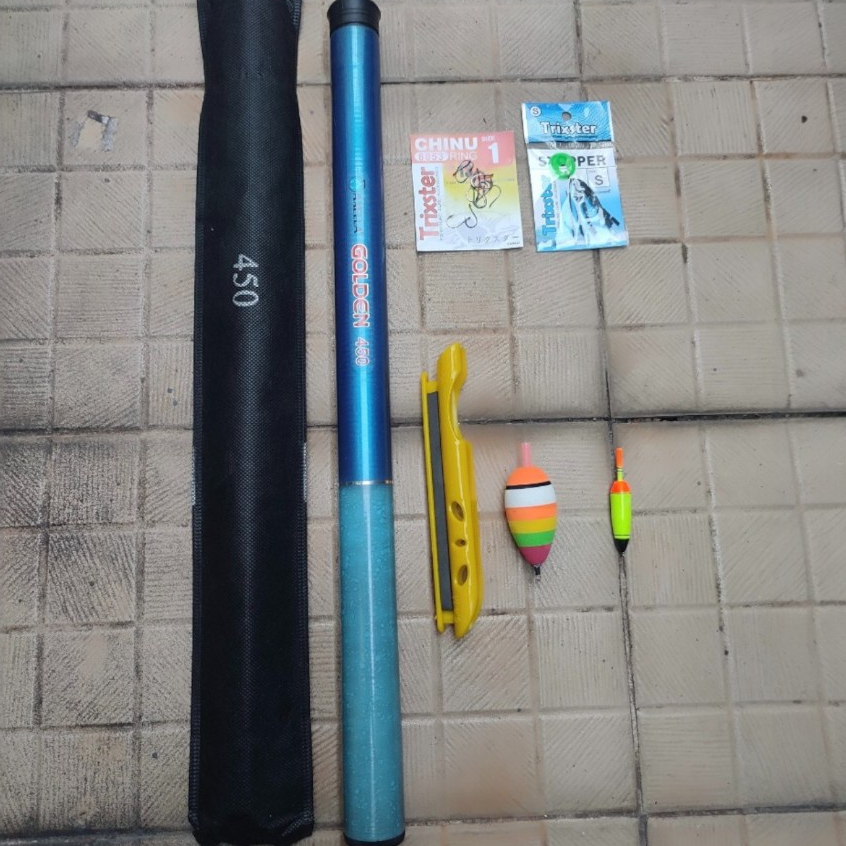 Joran Pancing tegek bebekan murah panjang 1 Set Siap Pakai