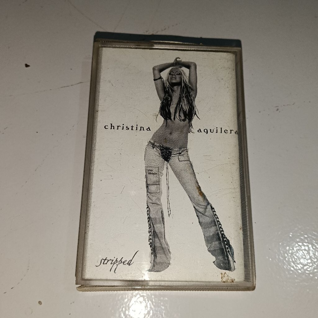KASET PITA CHRISTINA AGUILERA - STRIPPED