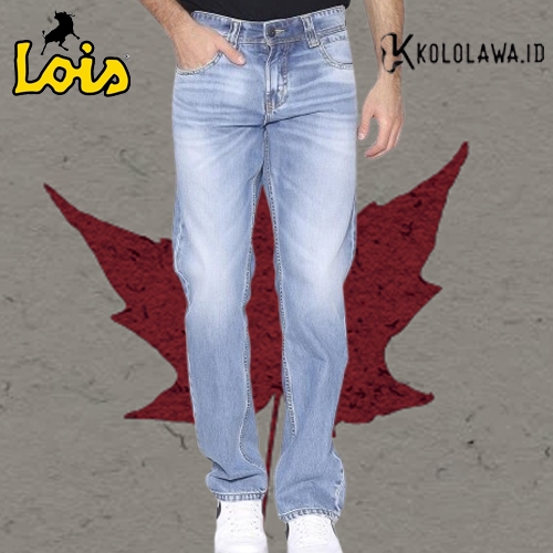 Celana Jeans Panjang Pria Lois Original Reguler Fit Celana Jeans Panjang Lois Model Terbaru