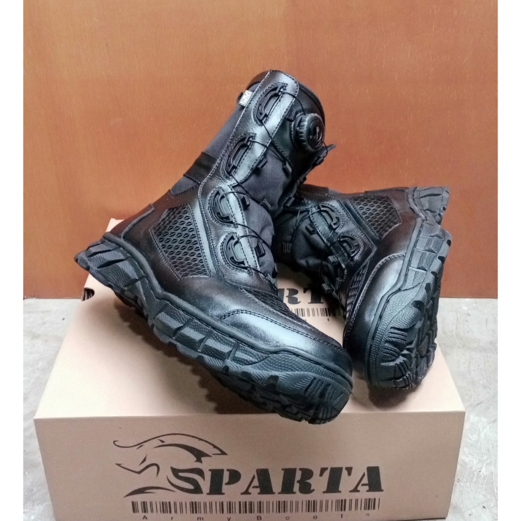 Sepatu PDL Tali Putar TNI POLRI Sarang Tawon