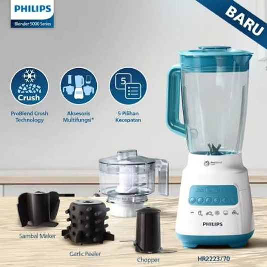 Philips blender HR-2223 GARANSI RESMI HR2223