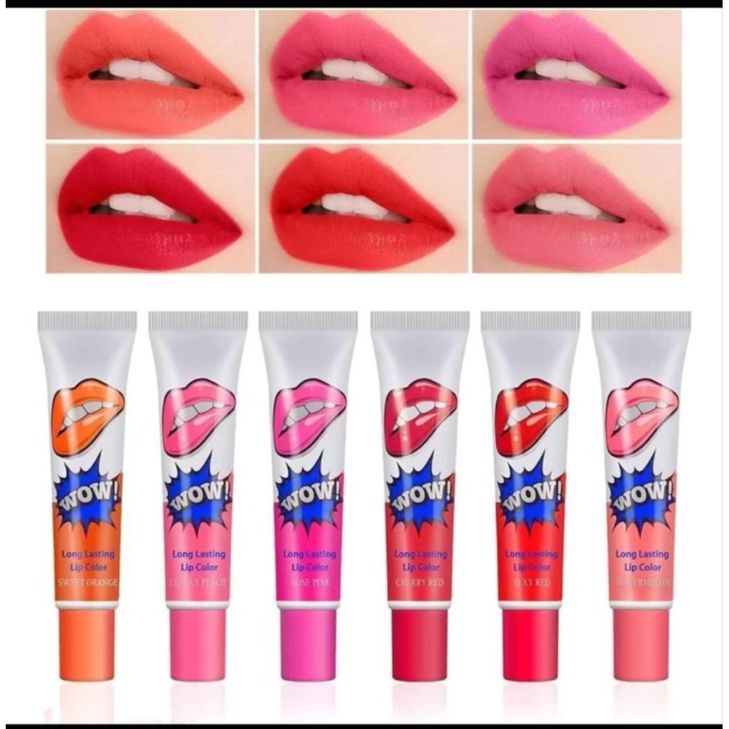 Lips Tattoo Wow Monomola Korea Tato Bibir Lip Tatto