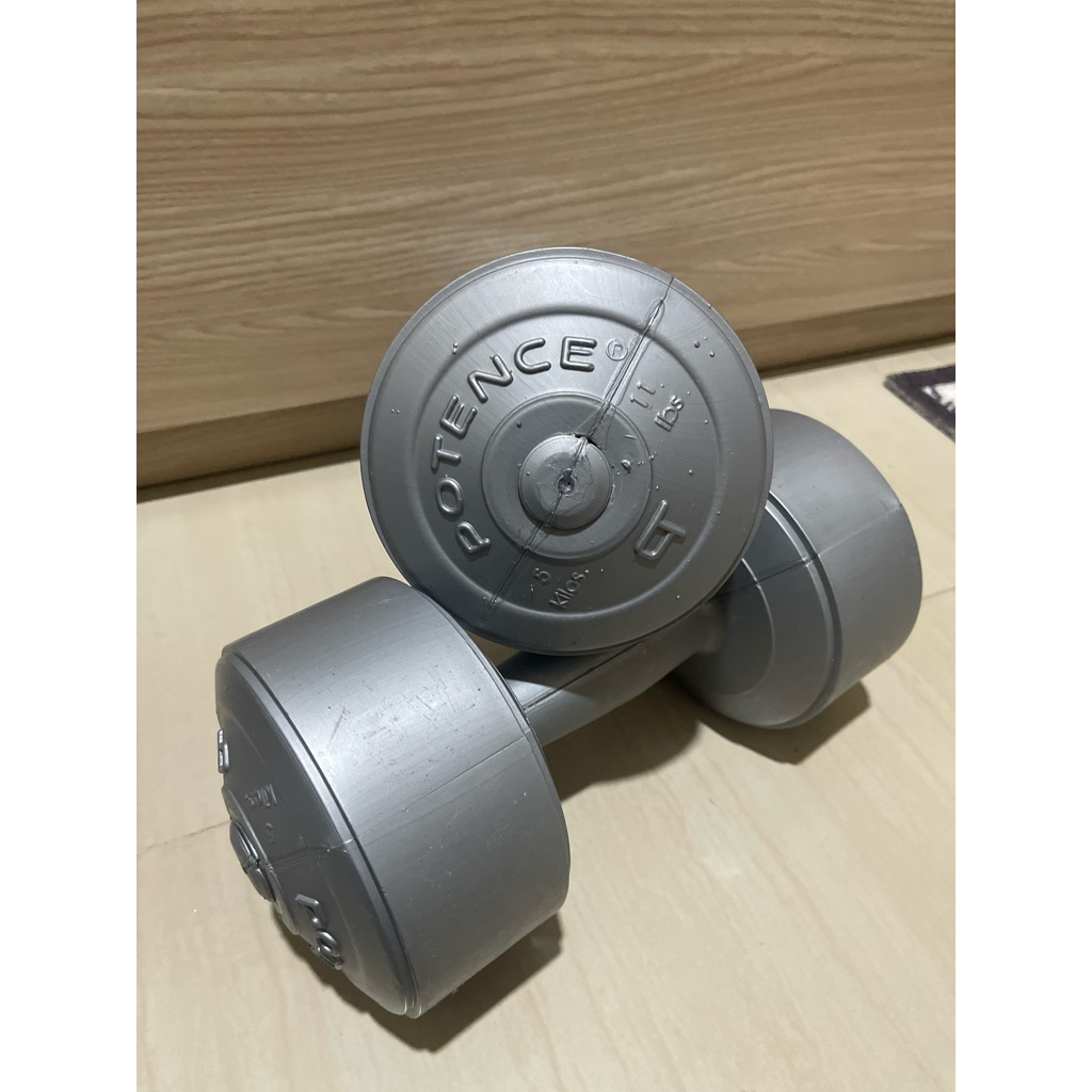 Barble beban barbel 5kg x 2 (sepasang)