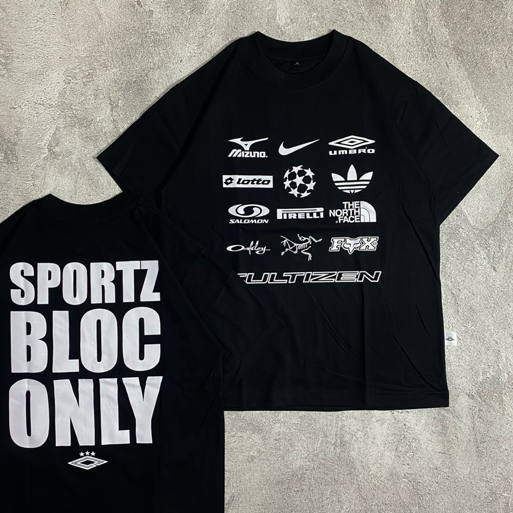 Ready Stock - Cultizen - Sport Bloc Only Katun Oversize M-2XL