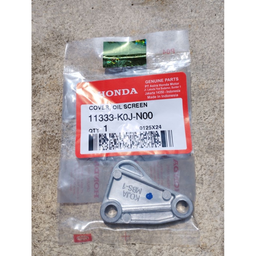 Cover oil Screen Tutup Saringan Oli Mesin Genio Beat Deluxe Scoopy Beat street 2021 2022