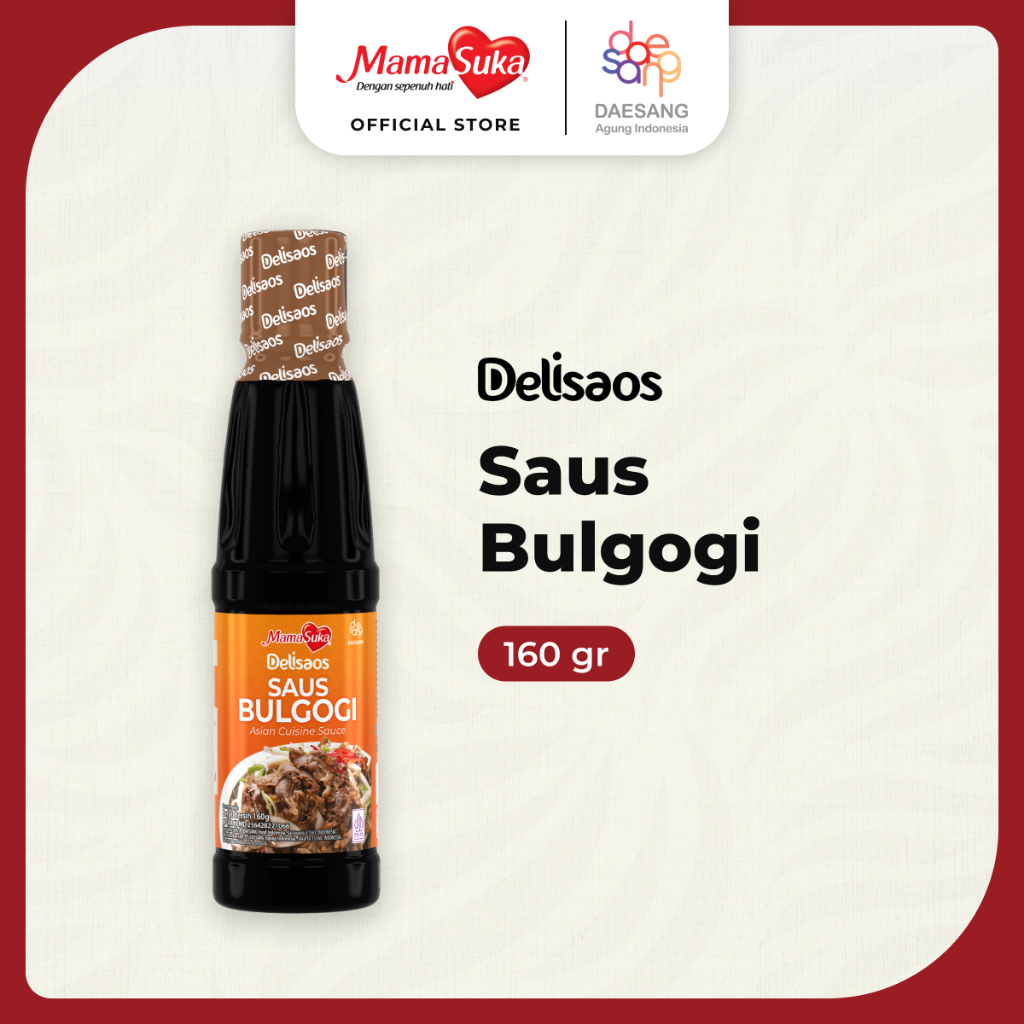 

[oddsolshop] pekanbaru/Mamasuka Delisaos Saus Teriyaki 160ML Asian Cuisine Sauce Bumbu Masak Instan