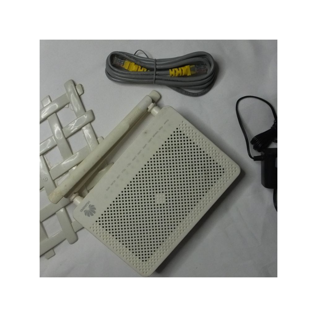 Router WiFi ONT Huawei HG8245H5 | 5H5 | Voucheran | Port Biru & Hijau - Port Hijau
