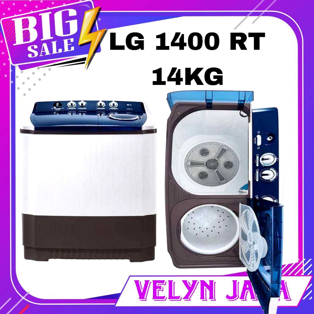 Mesin cuci LG 14kg 2 tabung mesin cuci LG 2 tabung 14kg