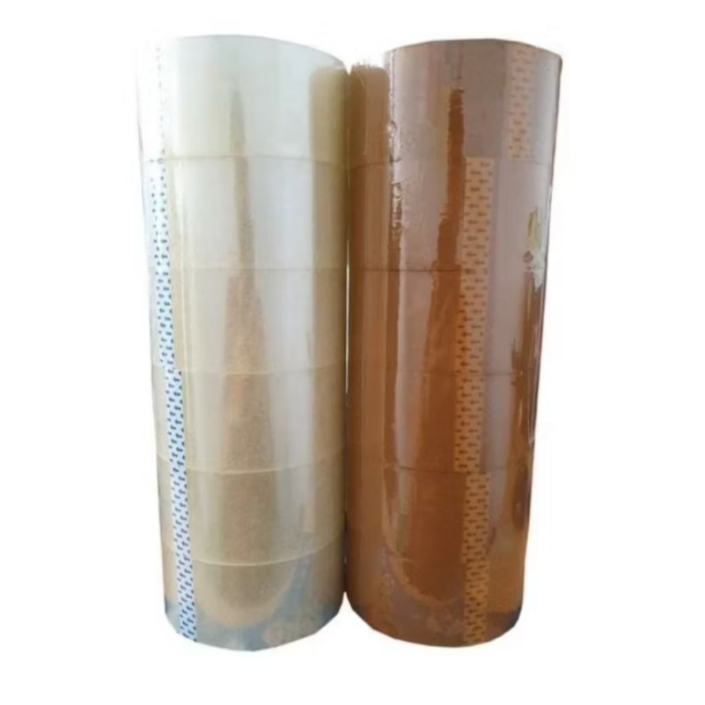 

(1 pcs ) Lakban bening/Lakban Plastik/lakban bening dan Coklat