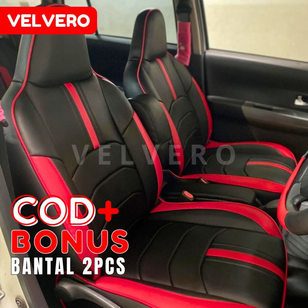 sarung jok mobil Agya dan Ayla 2017-2022 full seat jok 2 baris