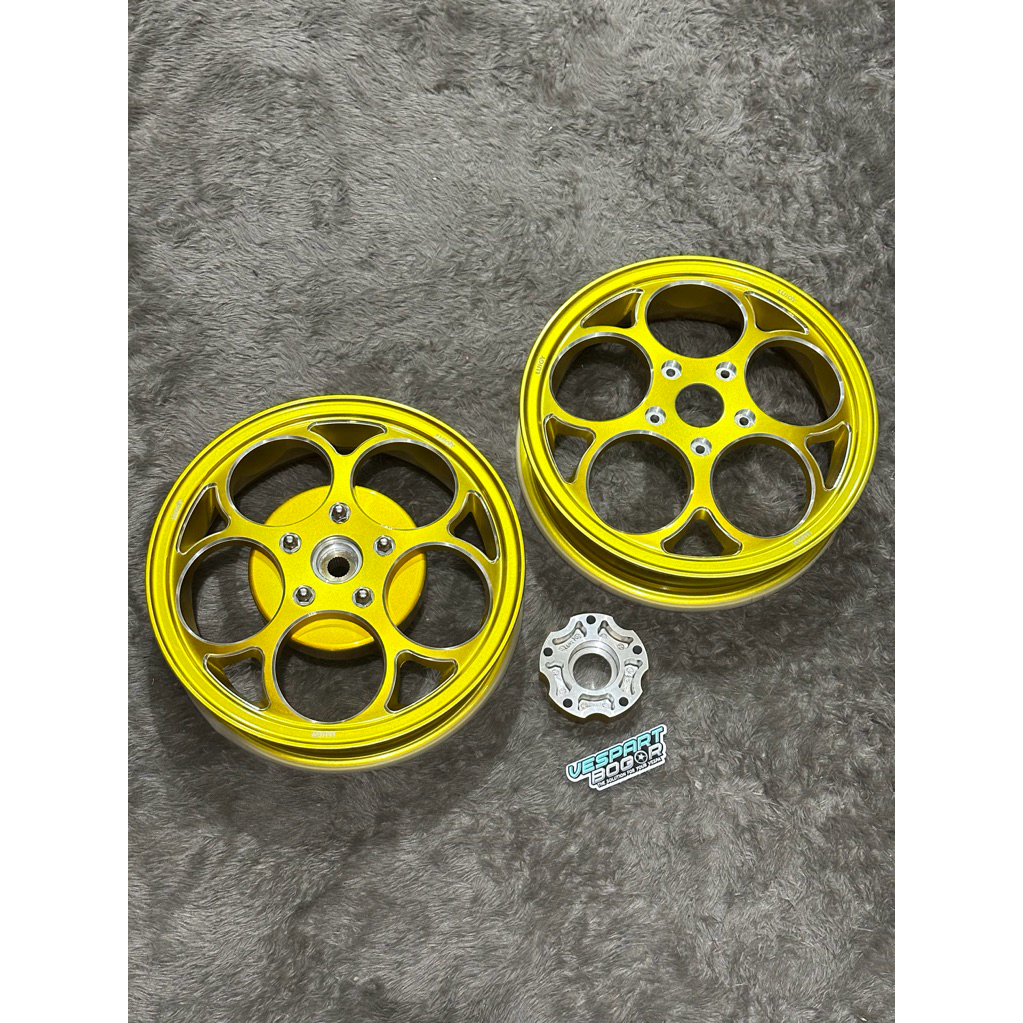 velg luigy cs01 gold vespa matic ring 12