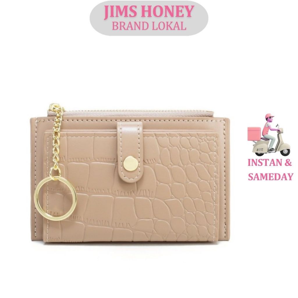 JIMS HONEY Anya Wallet Dompet Lipat Dompet Kartu