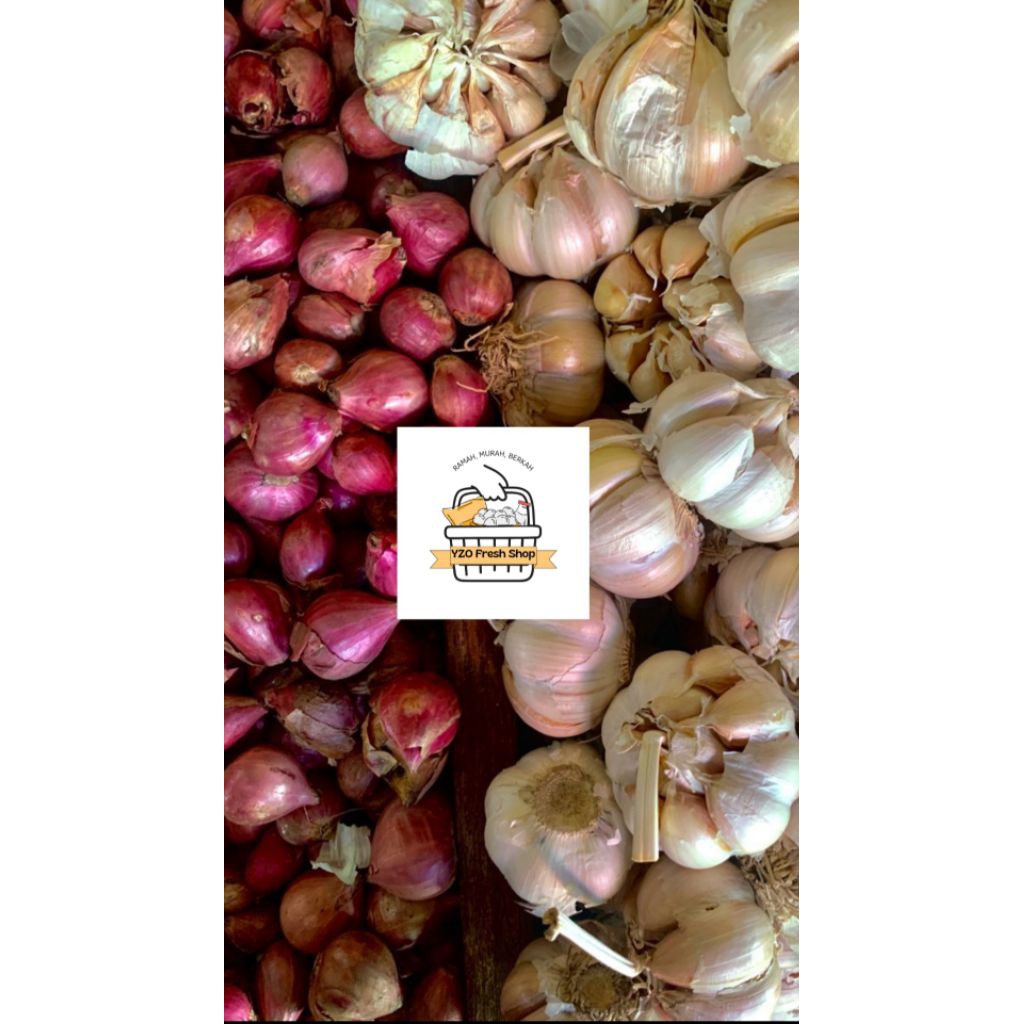 

Bawang Merah / Bawang Putih / isi 100gram